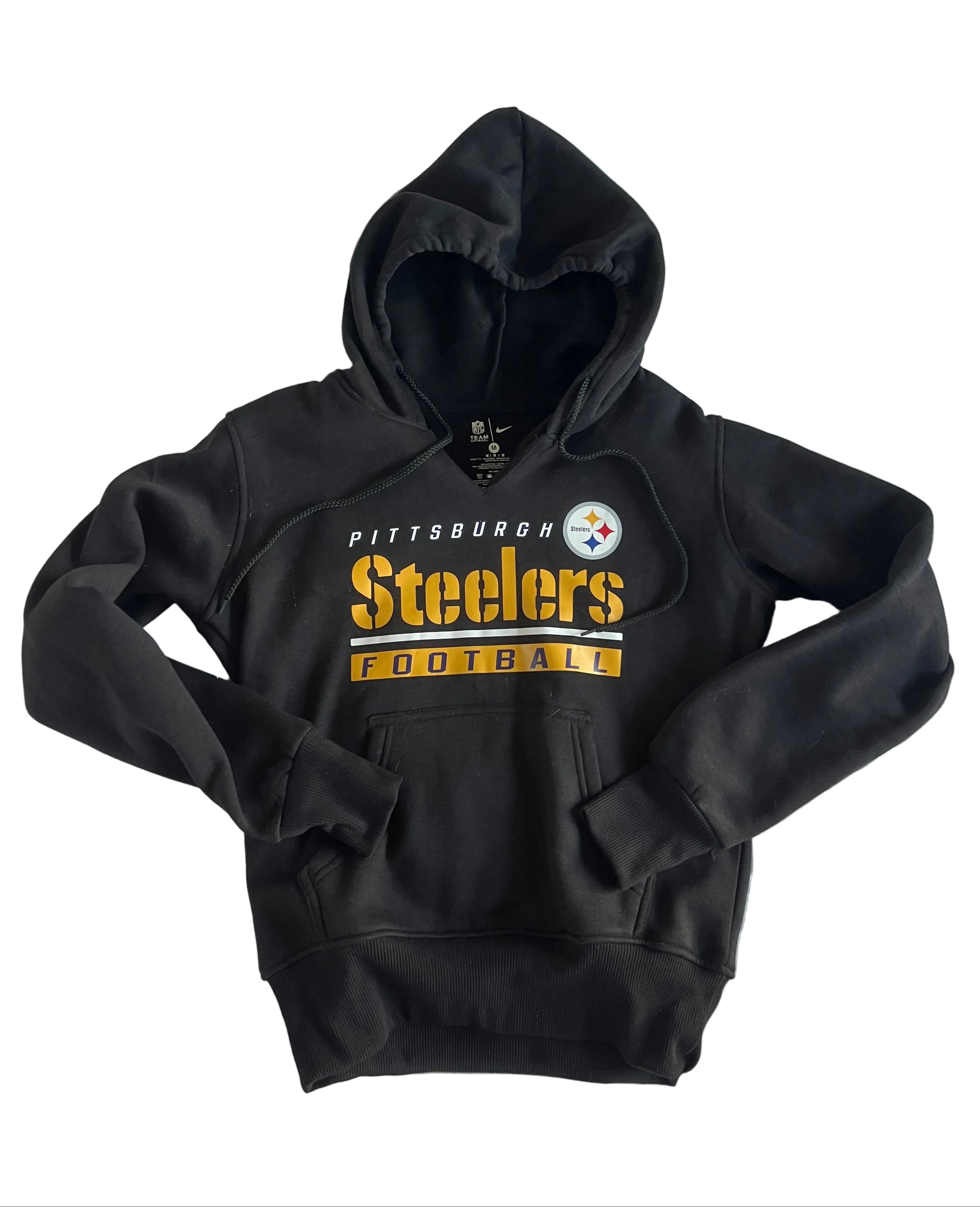 Steelers Football Hoodie (size 10-12y)